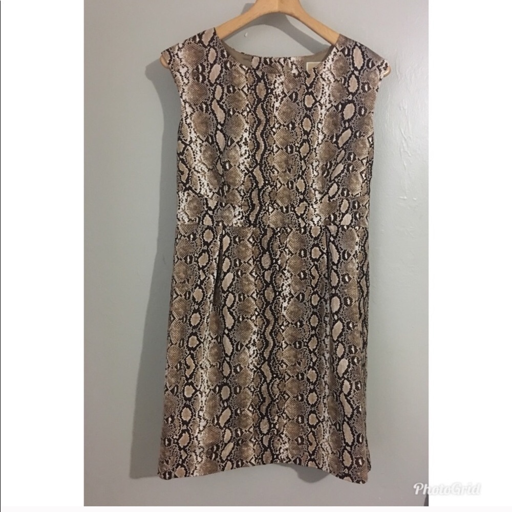Michael kors snake print dress
